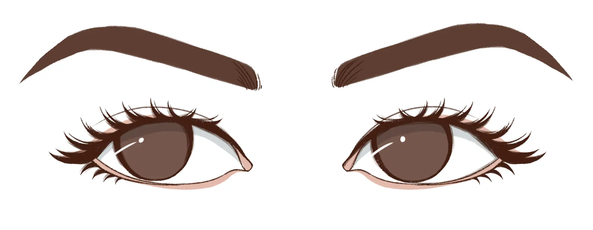 close set eyes